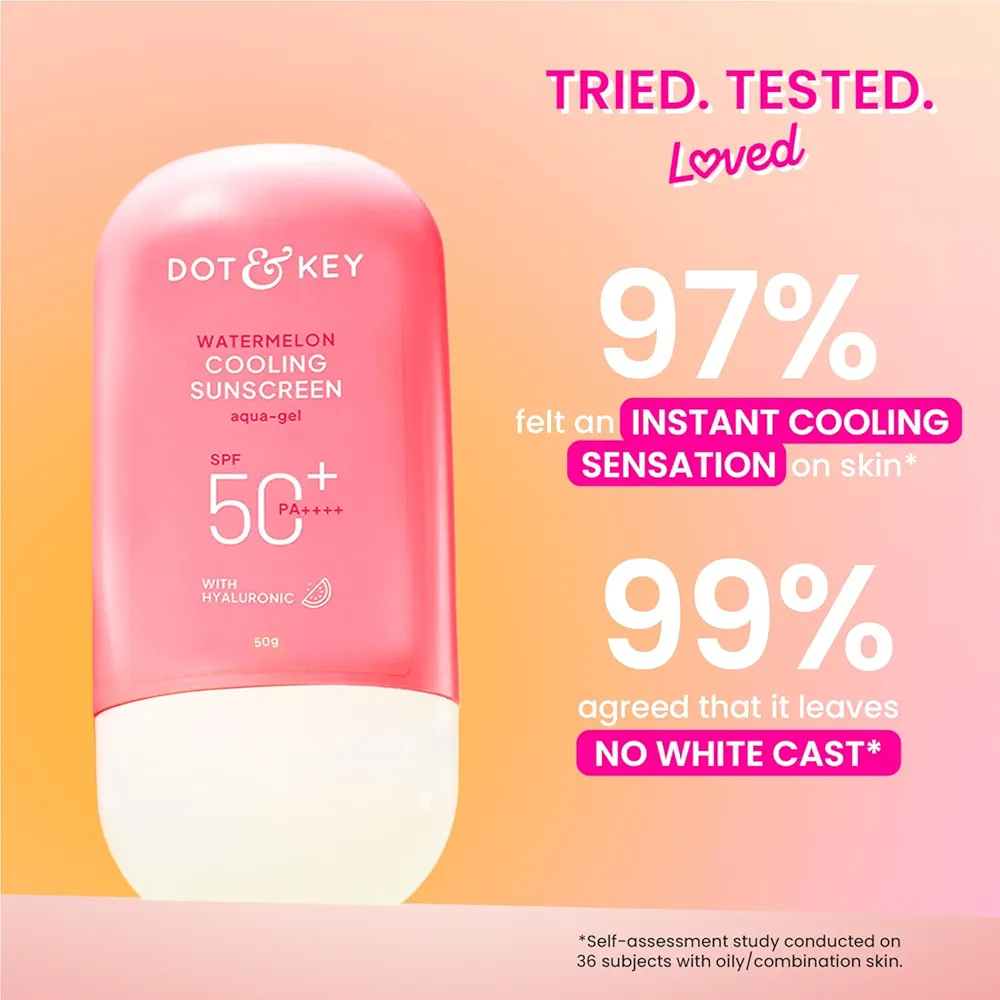 Dot & Key Watermelon Cooling Sunscreen SPF 50+ PA++++ (50g)