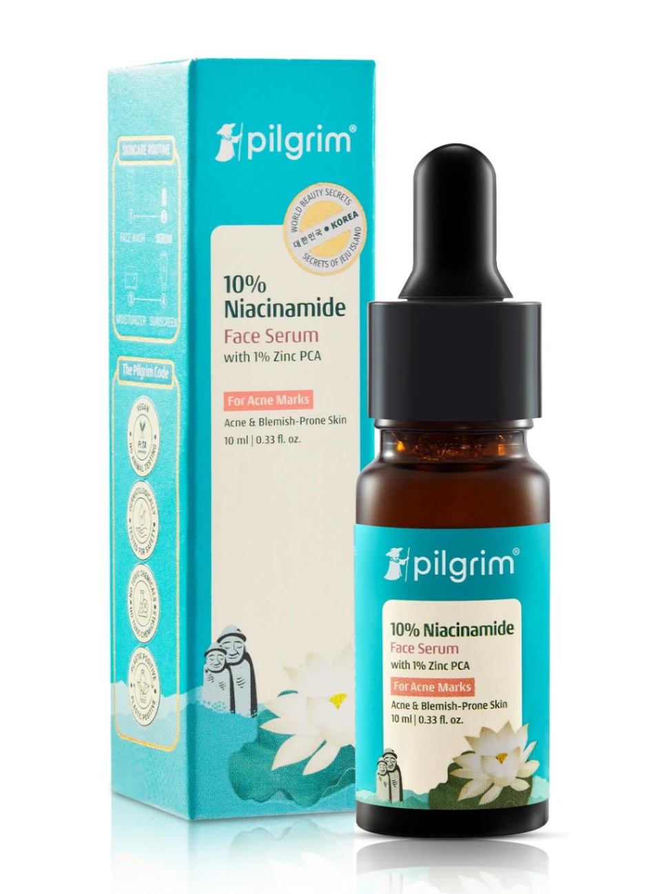 Pilgrim 10% Niacinamide Face Serum for Acne & Blemishes