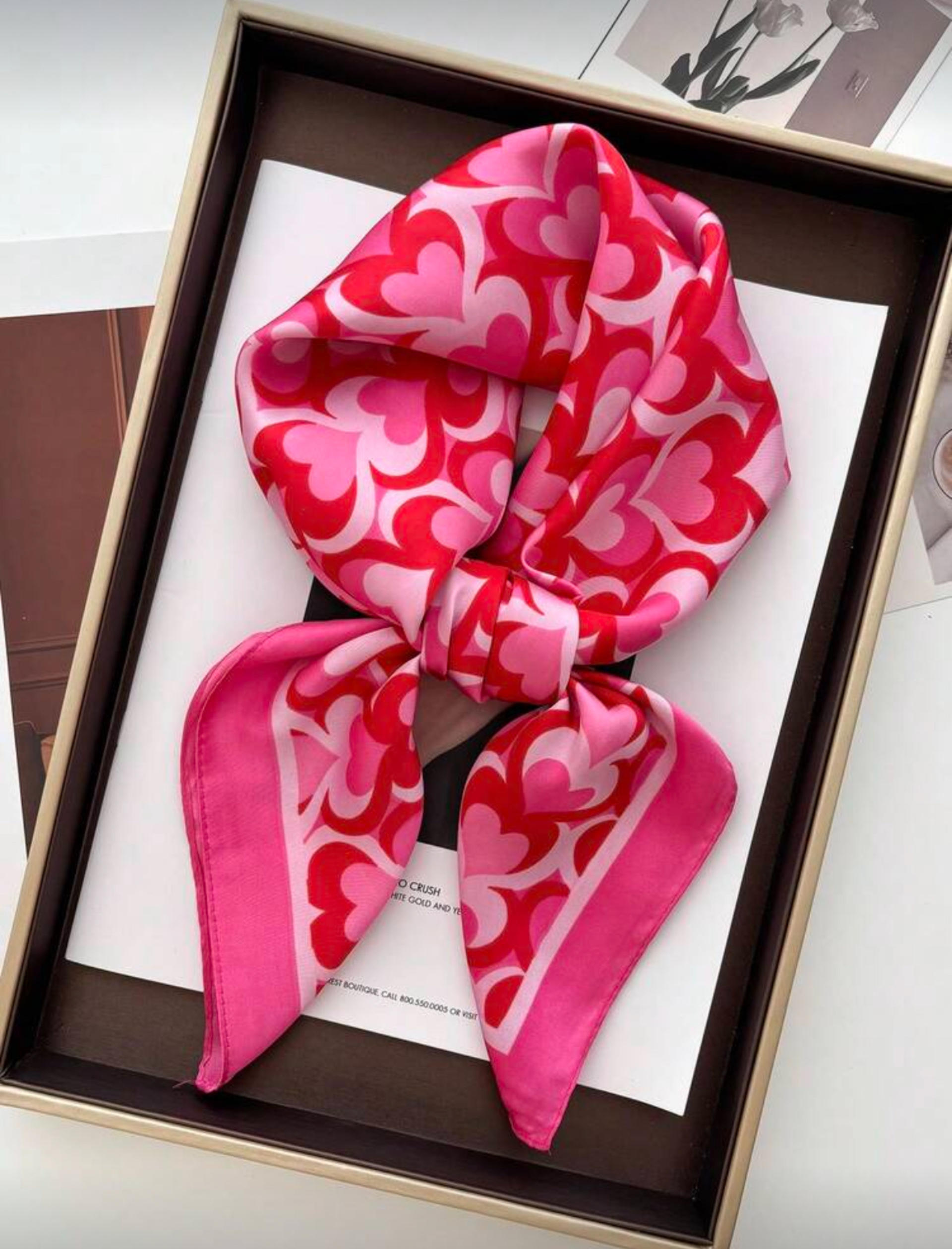 Pink Scarf