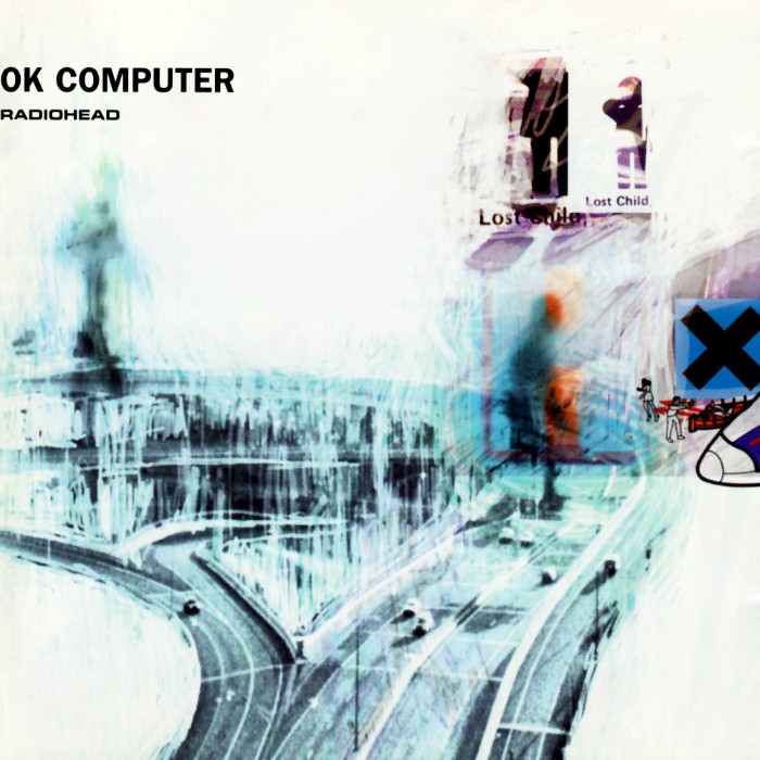 Album cover for OK Computer - Radiohead