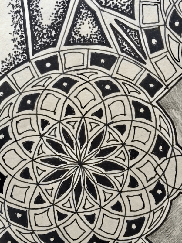 Our earth is a mandala. There are Mandalas in nature and man-made design everywhere we look. Once you start to notice them you will see them everywhere. Mandala Art