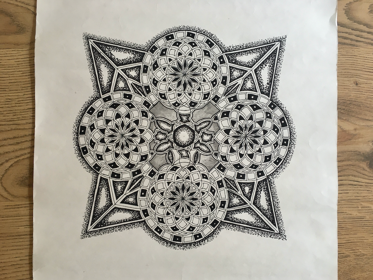 Our earth is a mandala. There are Mandalas in nature and man-made design everywhere we look. Once you start to notice them you will see them everywhere. Mandala Art