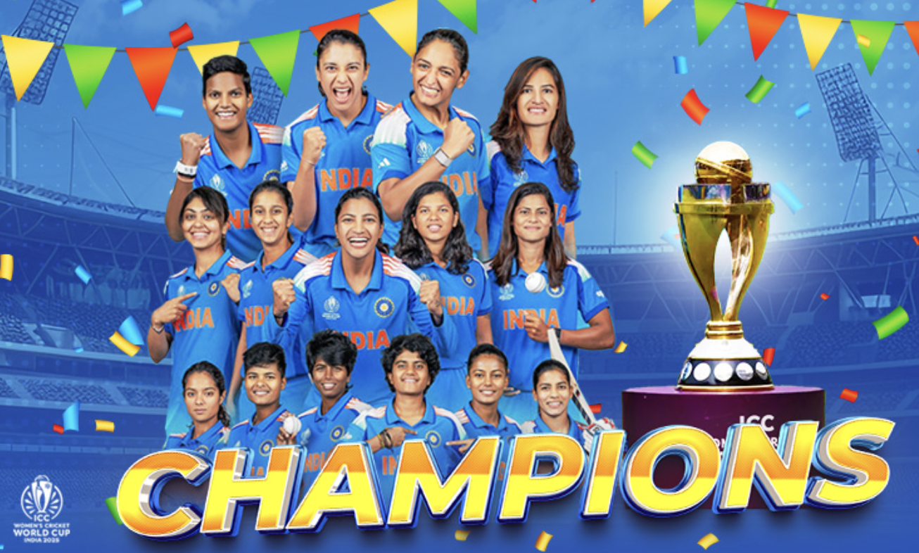 મહિલા વર્લ્ડ કપ-2025ની ફાઈનલ મેચમાં સાઉથ આફ્રિકાને હરાવીને ભારતીય મહિલા ટીમ બની ચેમ્પિયન