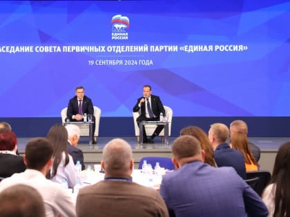 Развитие первичных организаций «Единой России» на первом Совете