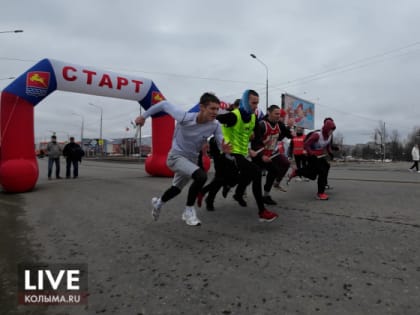 В Магадане прошла легкоатлетическая эстафета в честь Дня Победы