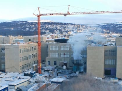 В Магадане продолжается строительство новой школы на 530 мест