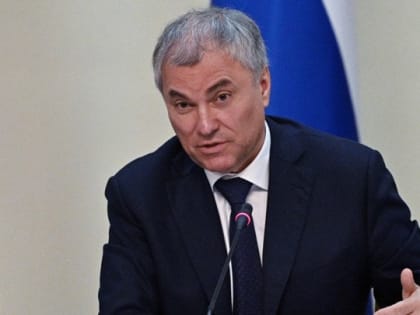 Вести.ру: Вячеслав Володин рассказал о вступлении в силу новых законов