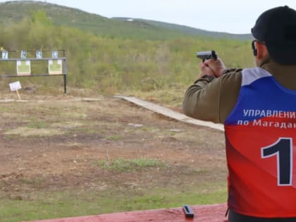 В Управлении Росгвардии по Магаданской области прошел чемпионат по служебному биатлону