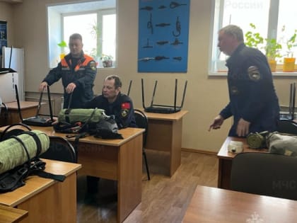 Учения газоспасателей прошли в Магаданe
