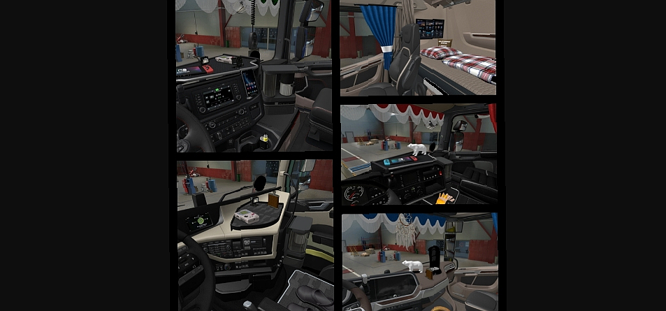 МОД Interior Addon by Wolli v1.6 ДЛЯ EURO TRUCK SIMULATOR 2