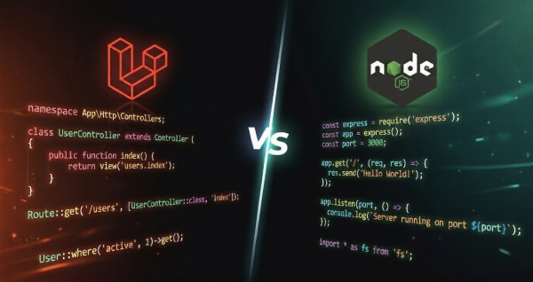 Laravel vs Node.js: Which Backend Should You Choose in 2026?