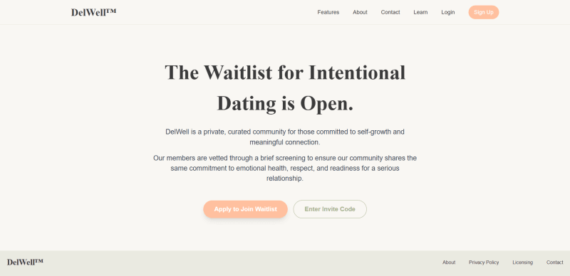 DelWell – Online Dating Platform