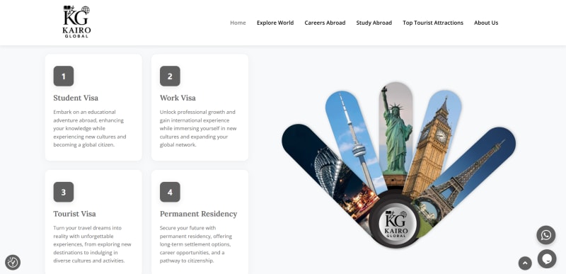 Kairo Global - Immigration Service Website