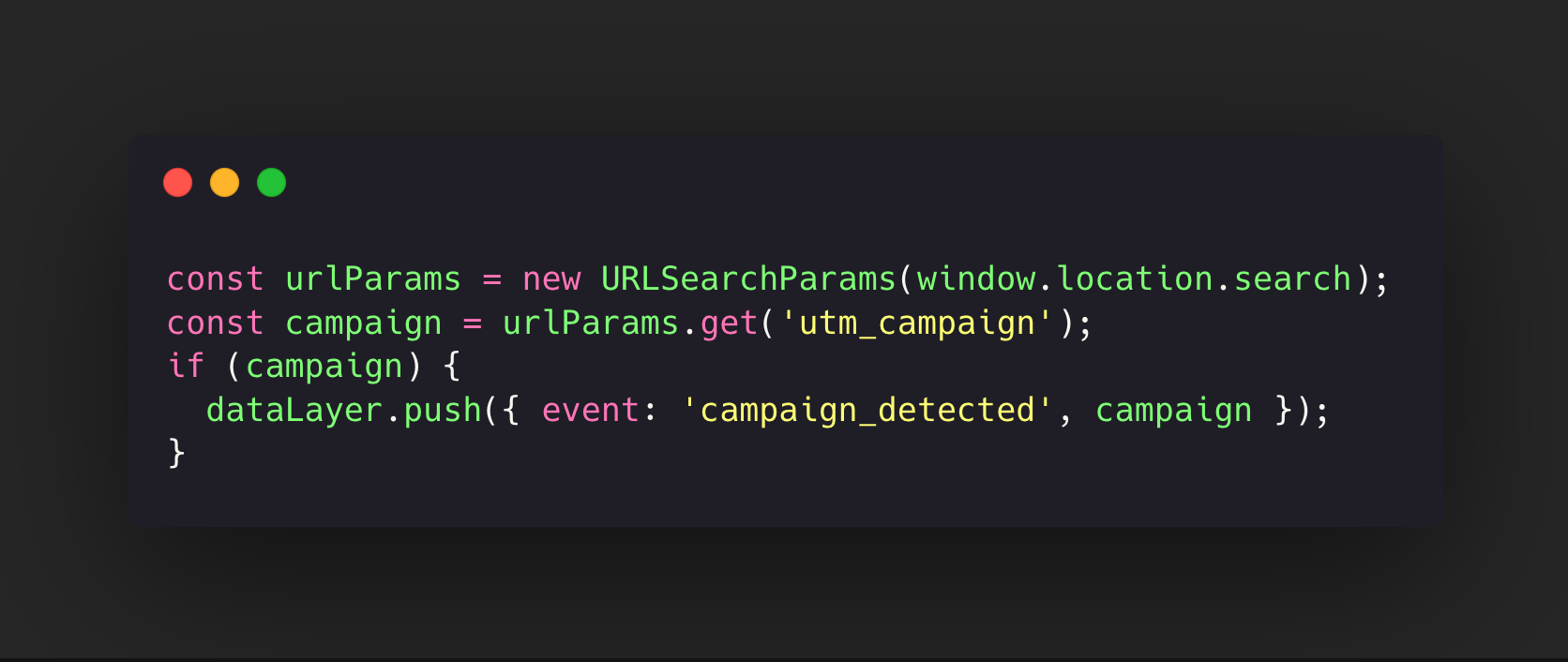 nextjs tracking code