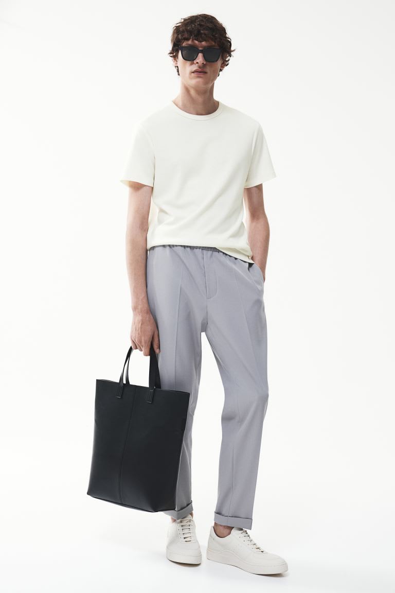 Regular Fit Printed T-shirt white - Image 1