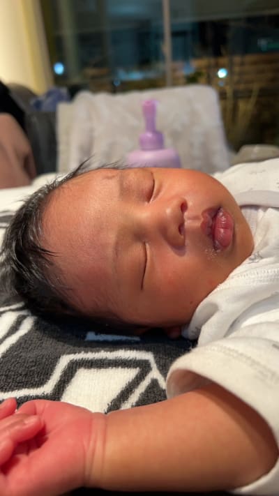 Sleeping time before taking a bath