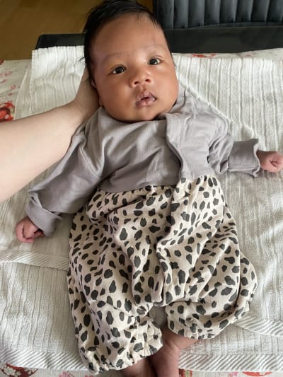 Leopard cloth!