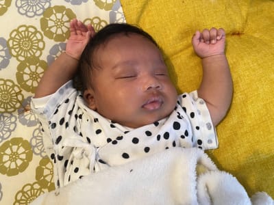 He's starting to look like daddy