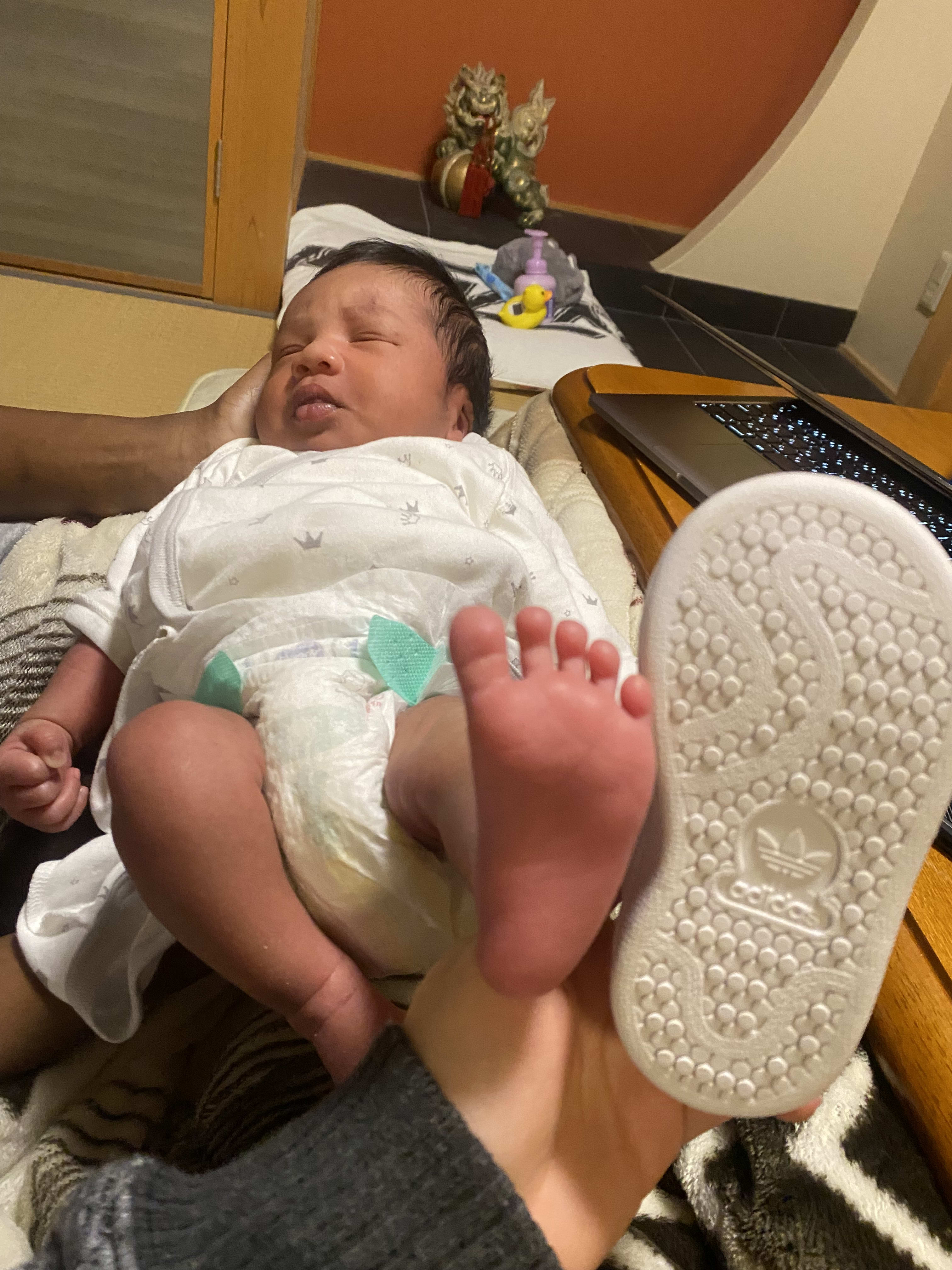 Big shoes!