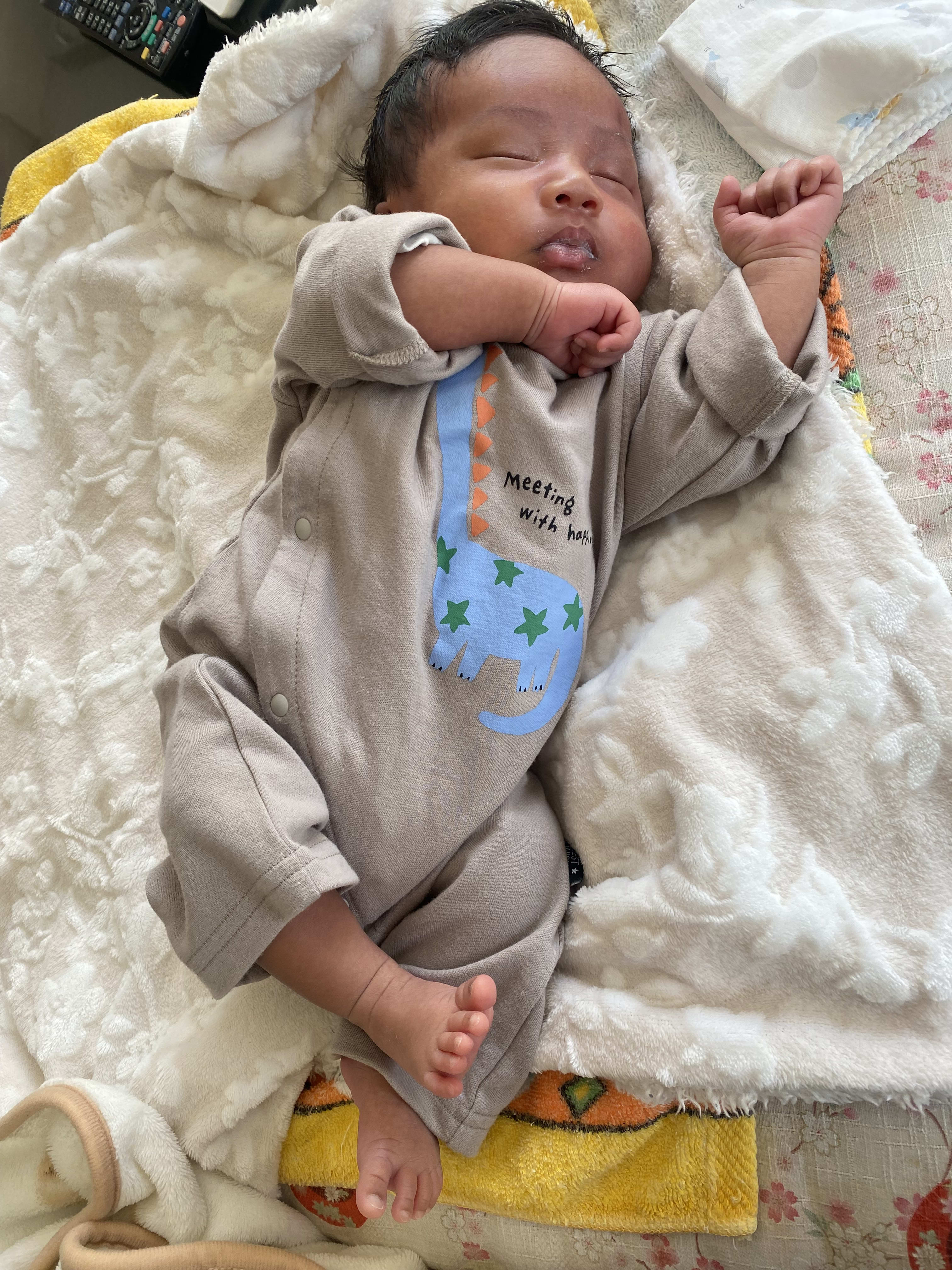 Funny pose