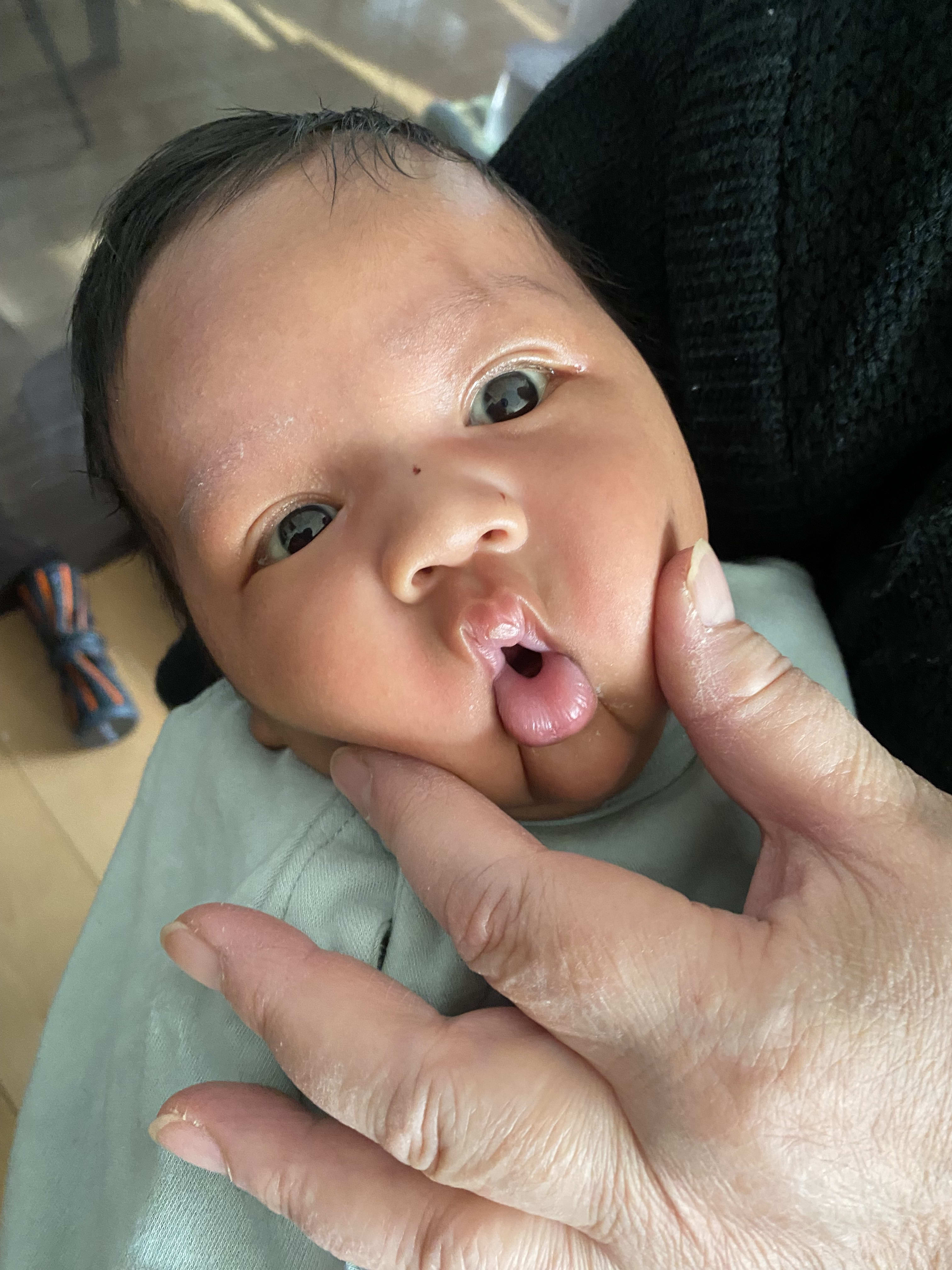 Cute cheeks