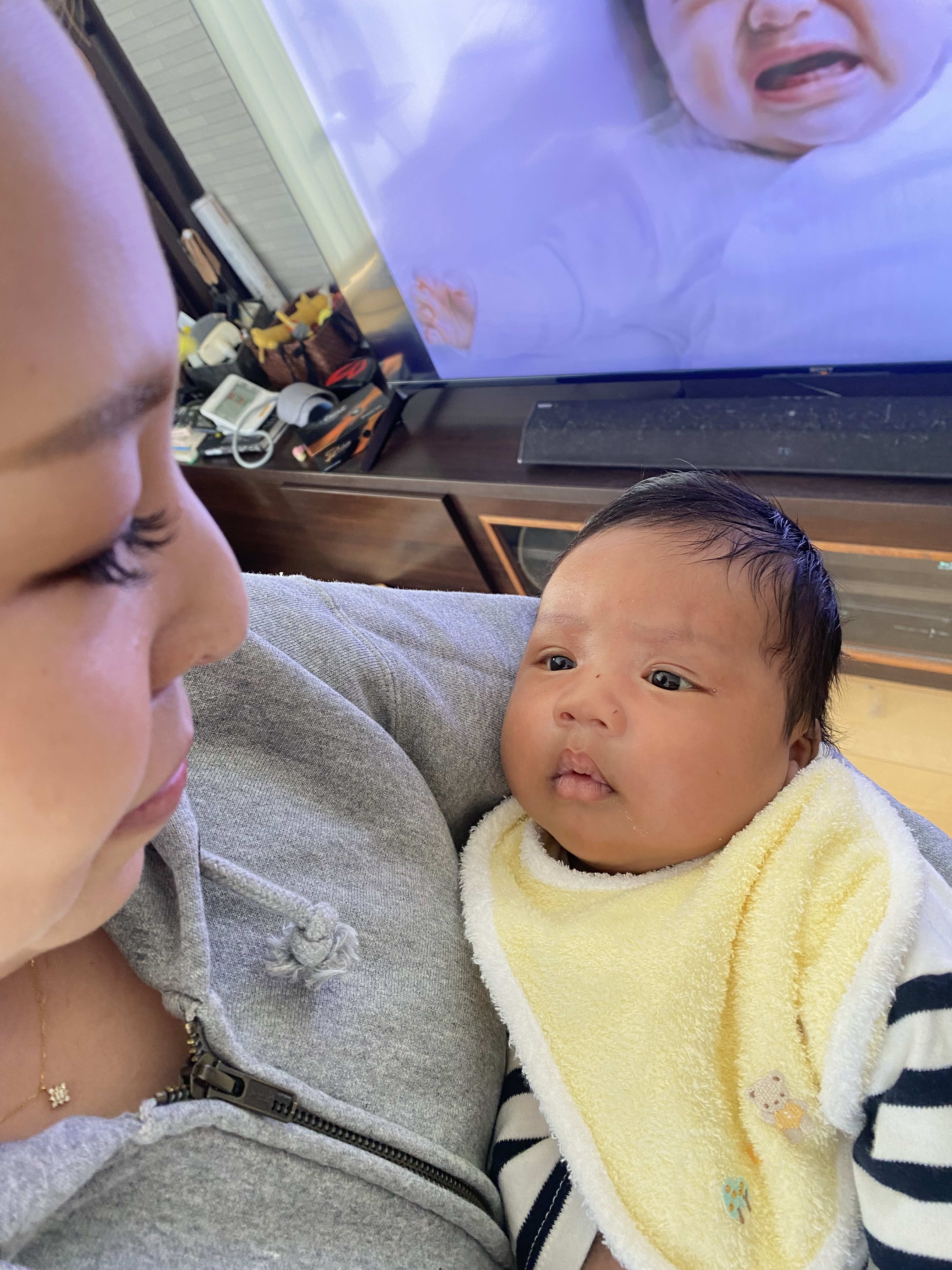 Staring auntie