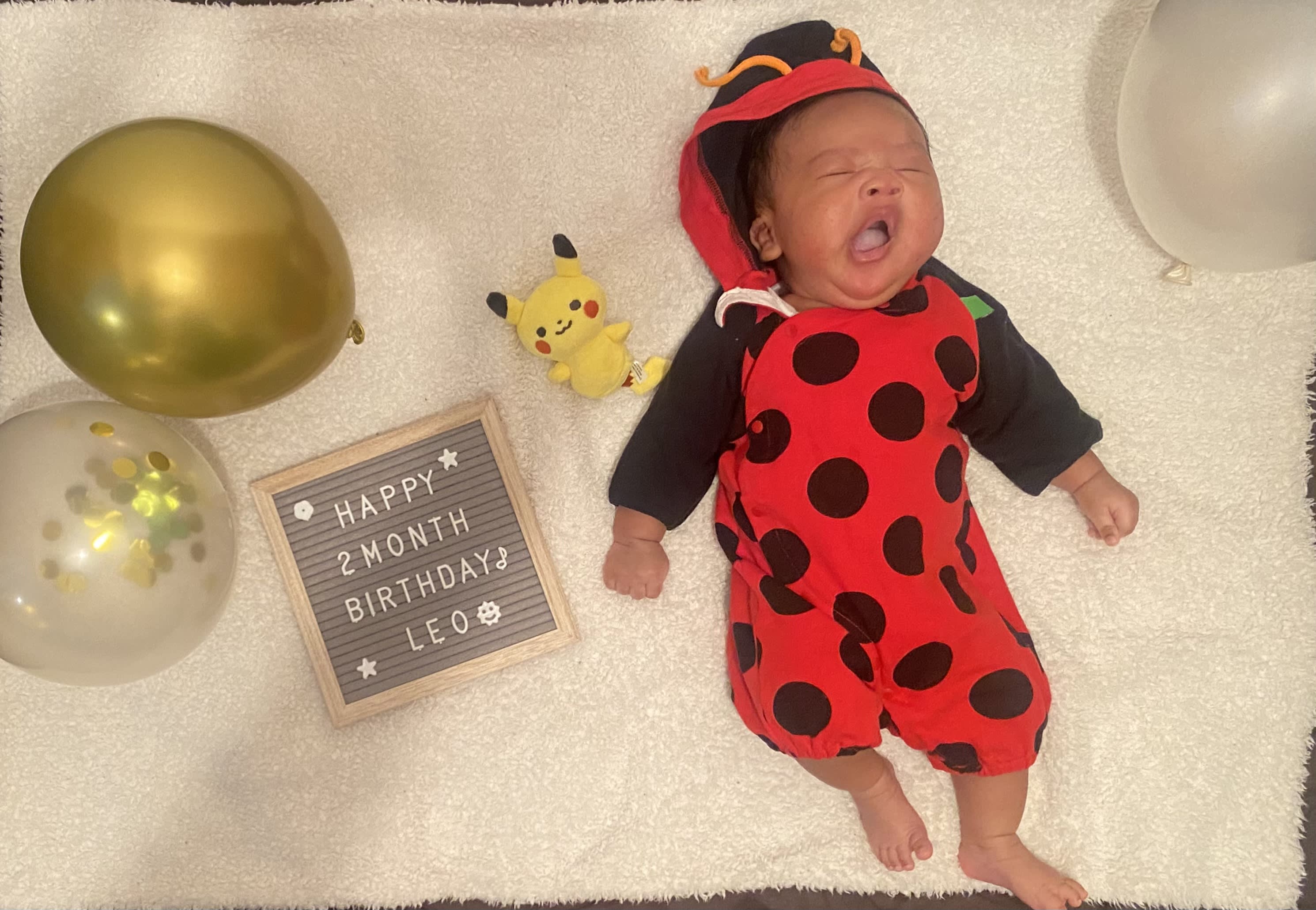 Happy 2 month birthday!