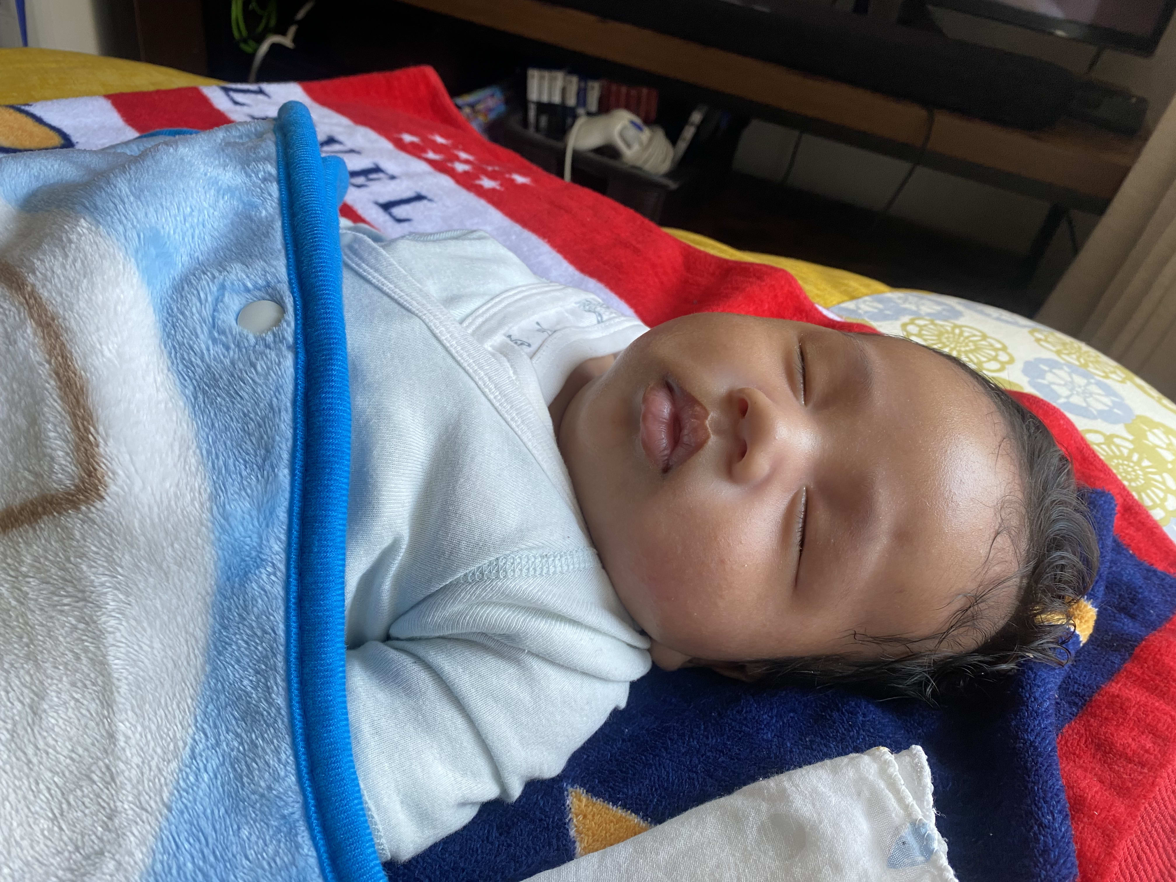 Sleeping face doesn't change