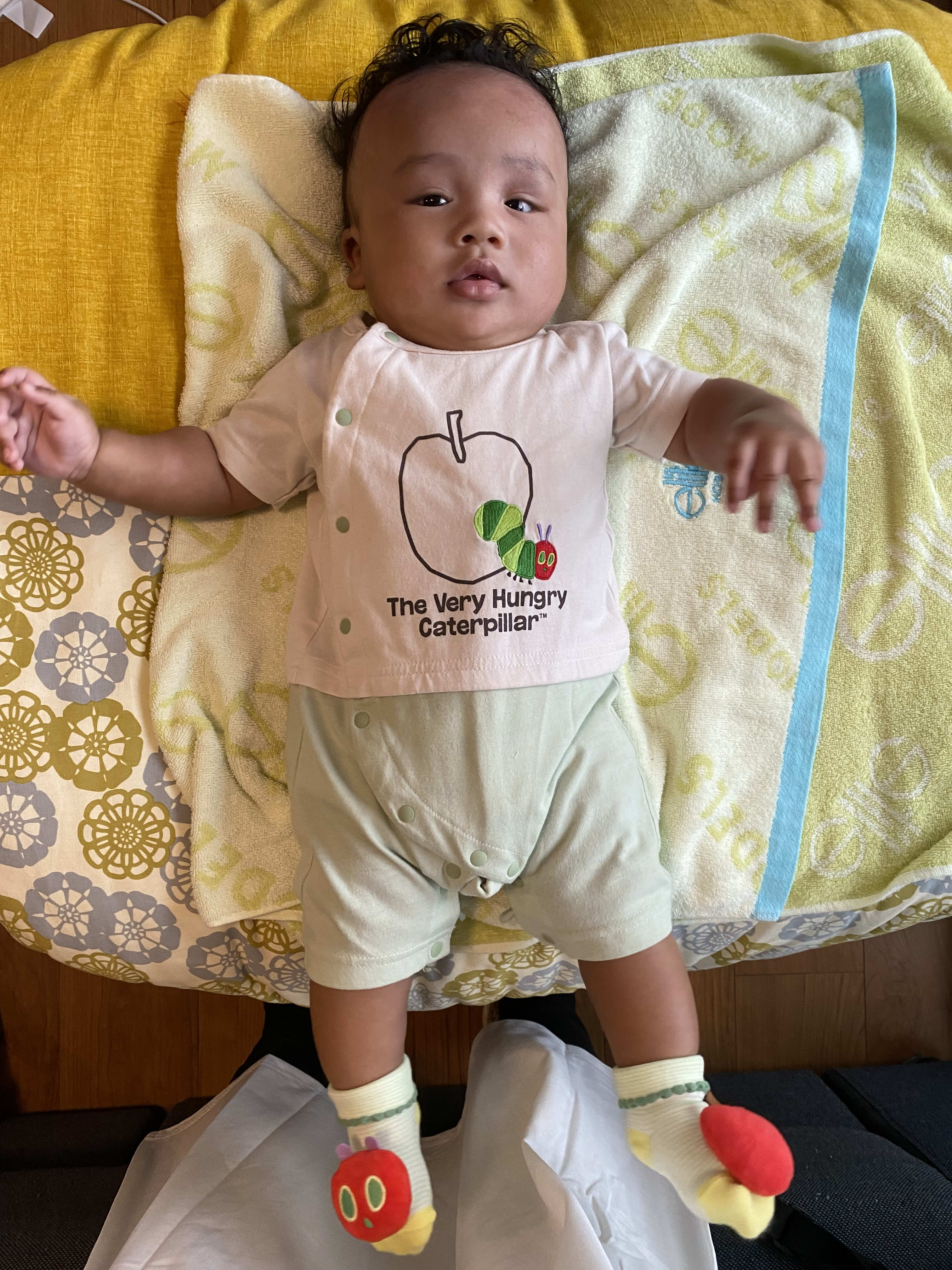 The very hungry caterpillar's socks!