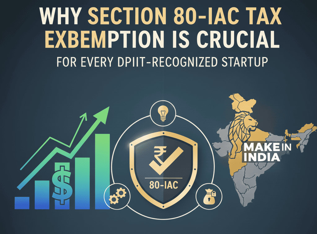 Section 80-IAC Tax Exemption