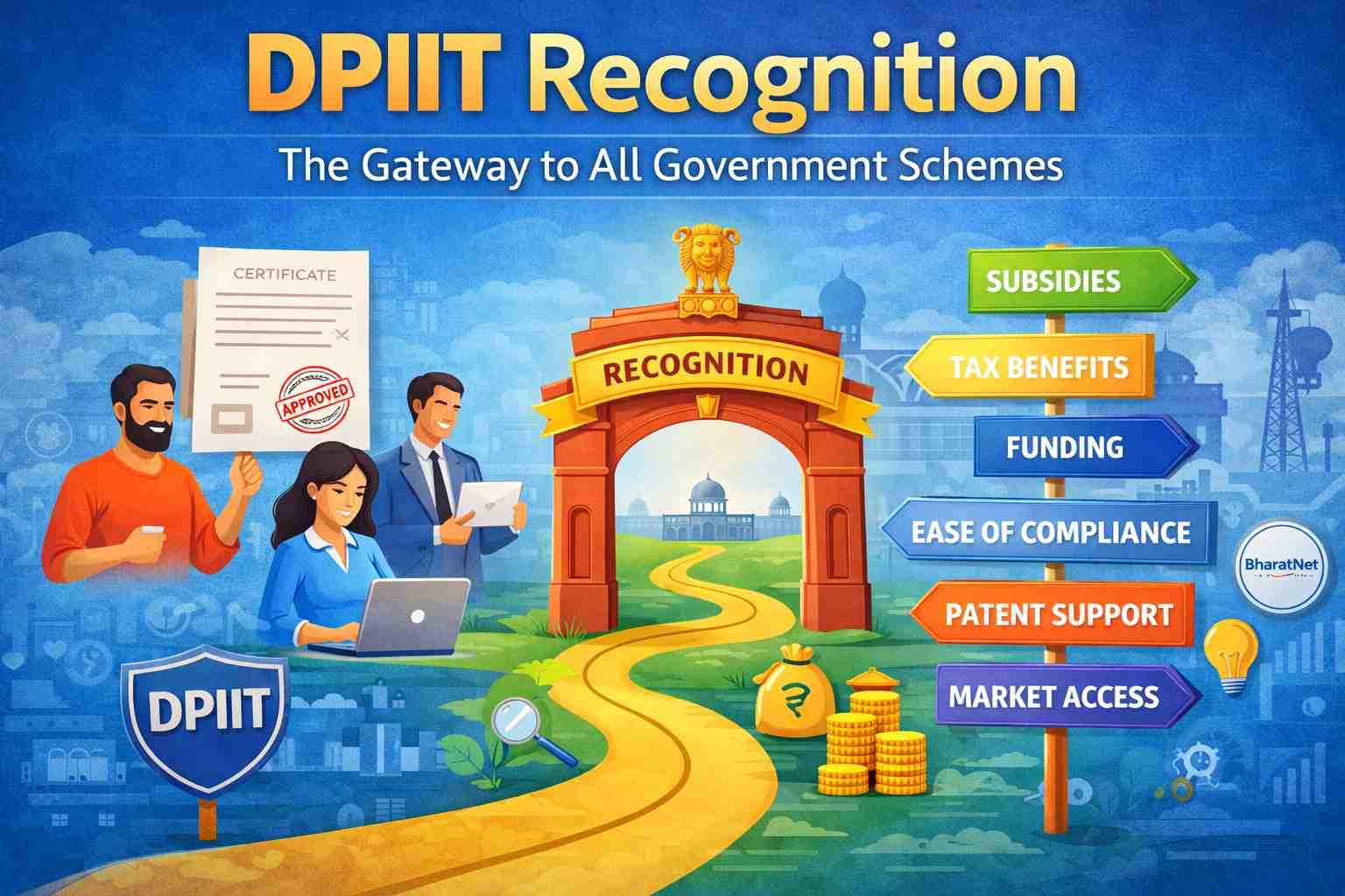 DPIIT Recognition: The Gateway to All Government Schemes