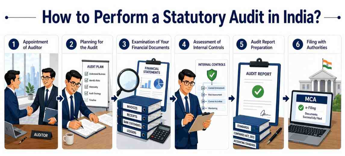 How to Perform a Statutory Audit in India?