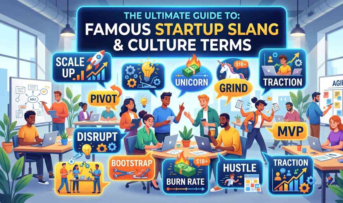 startup slang and culture terms