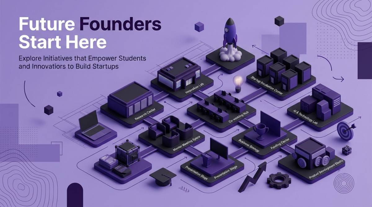 Future Founders : Explore Initiatives that Empower Students and Innovators to Build Startups