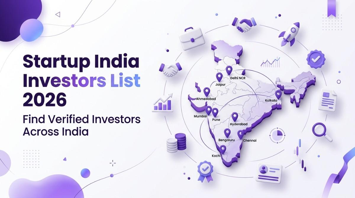Startup India Investors List 2026: Find Verified Investors Across India