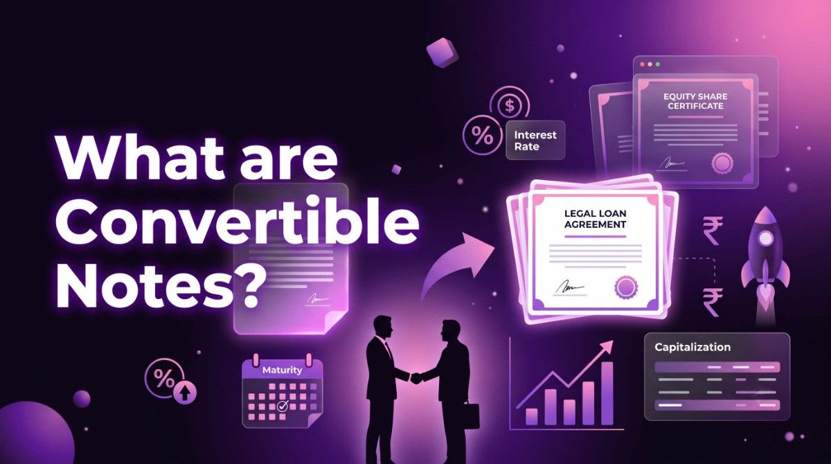 What are convertible notes