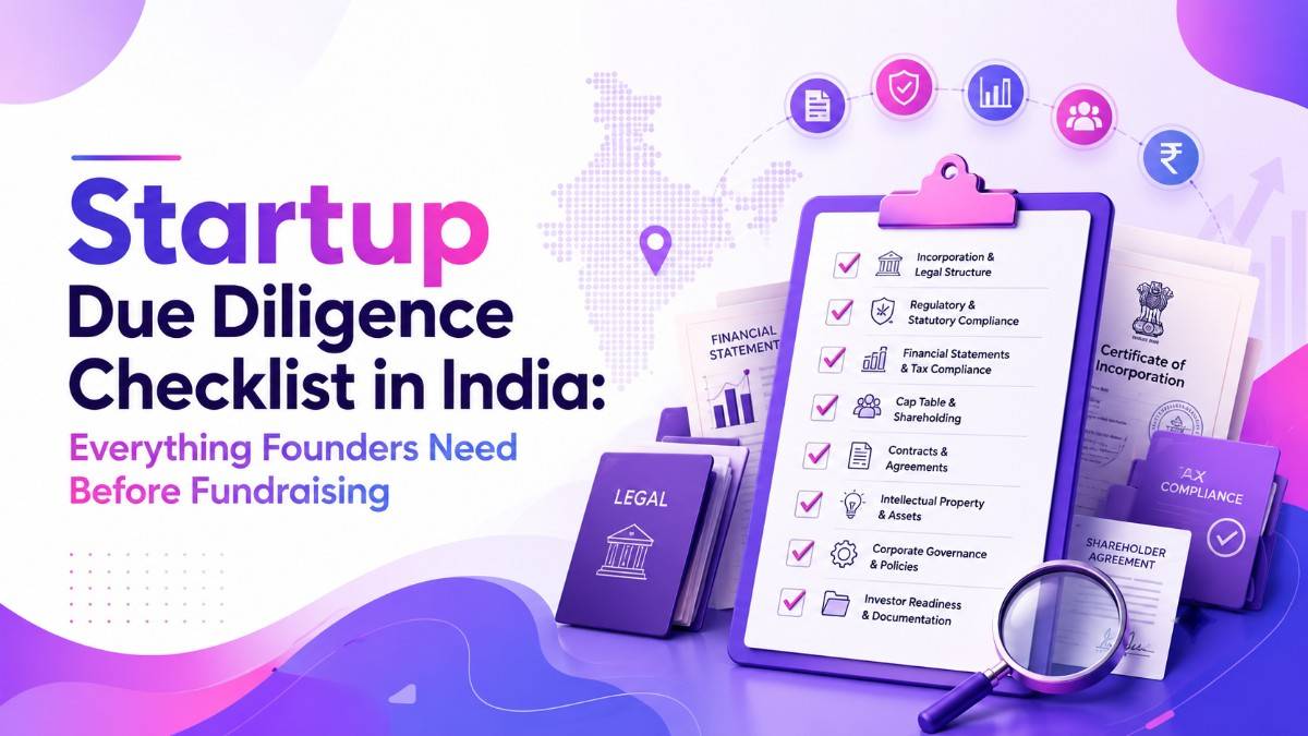 Startup Due Diligence Checklist in India: Everything Founders Need Before Fundraising