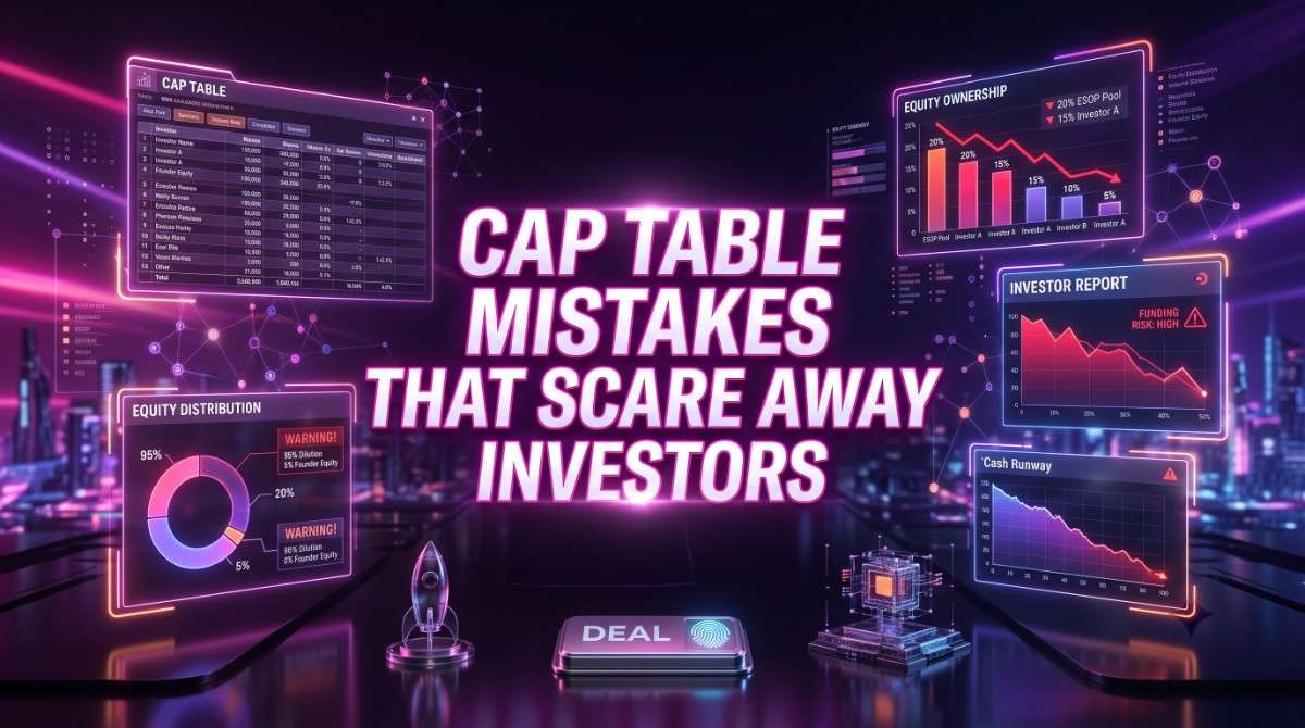 Cap Table Mistakes That Scare Away Investors