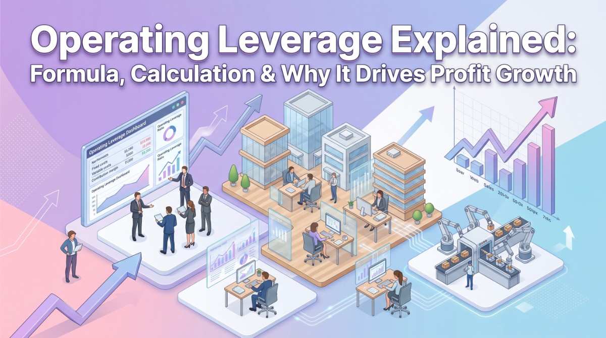 Operating Leverage Explained: Formula, Calculation & Why It Drives Profit Growth