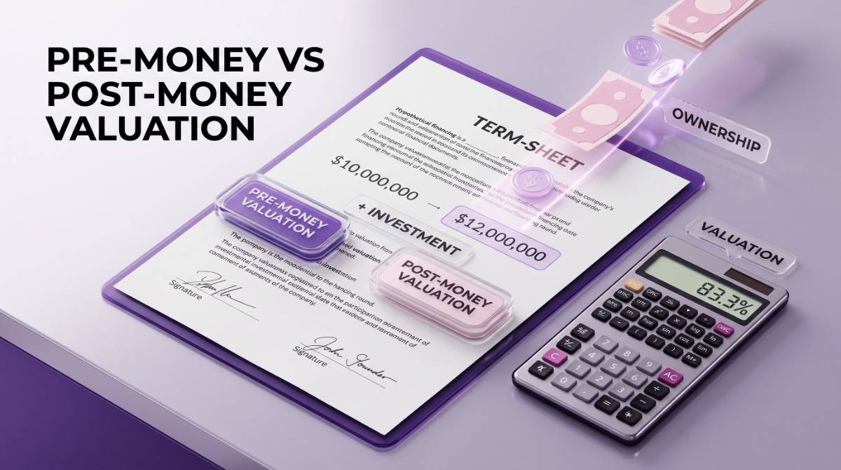 Pre-money vs Post-money valuation