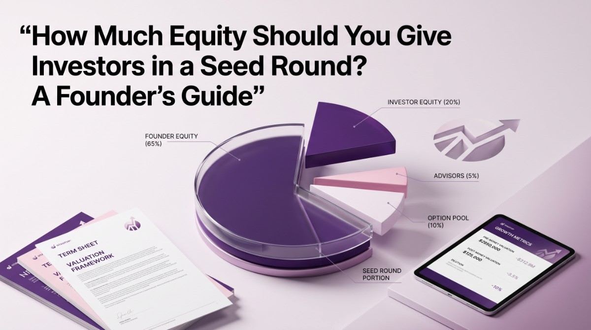 How Much Equity Should You Give Investors in a Seed Round