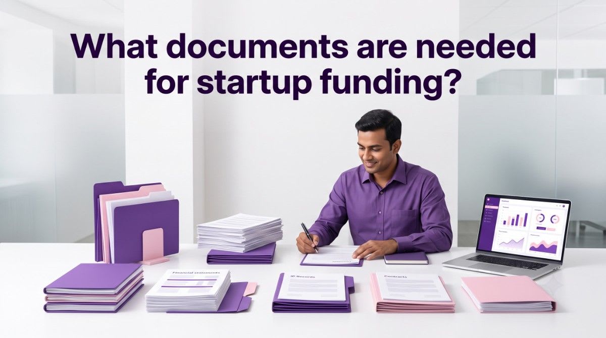 documents needed for startup funding