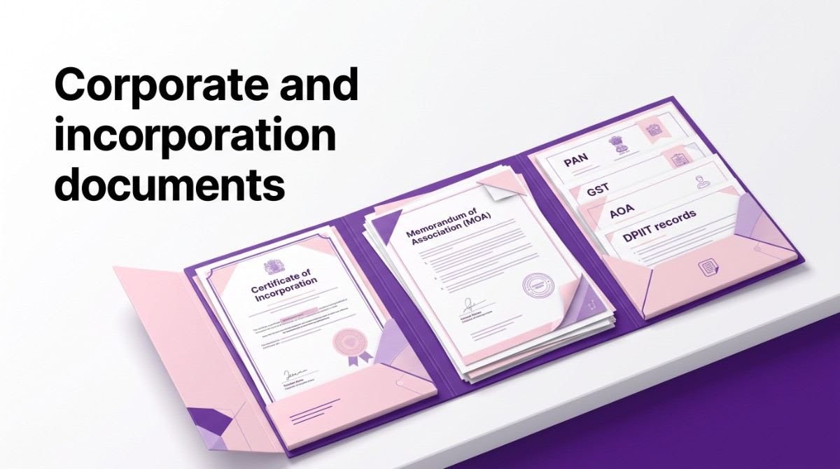 Corporate and incorporation documents