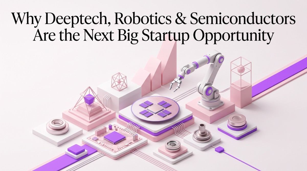 Why Deeptech, Robotics & Semiconductors Are the Next Big Startup Opportunity