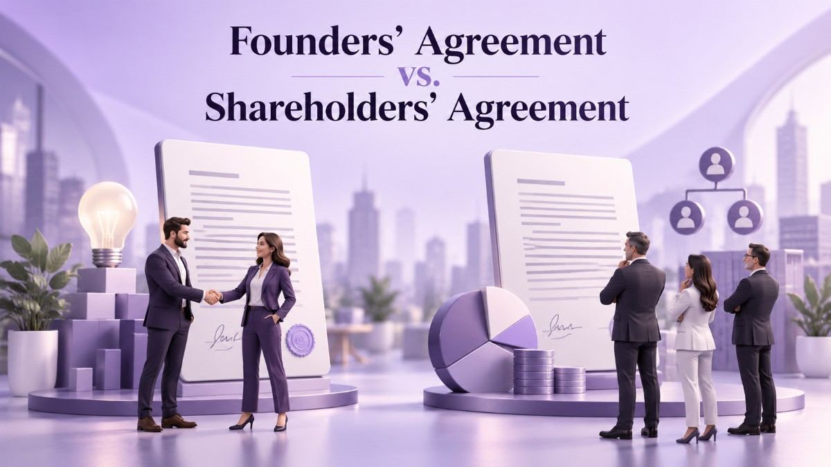 Founders' Agreement vs Shareholders' Agreement