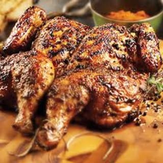 Poulet grillé à l'ail