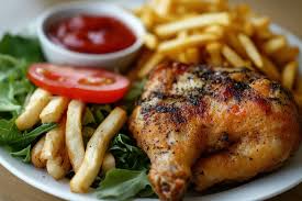 Frite+poulet