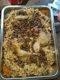 Riz soumbala au poulet