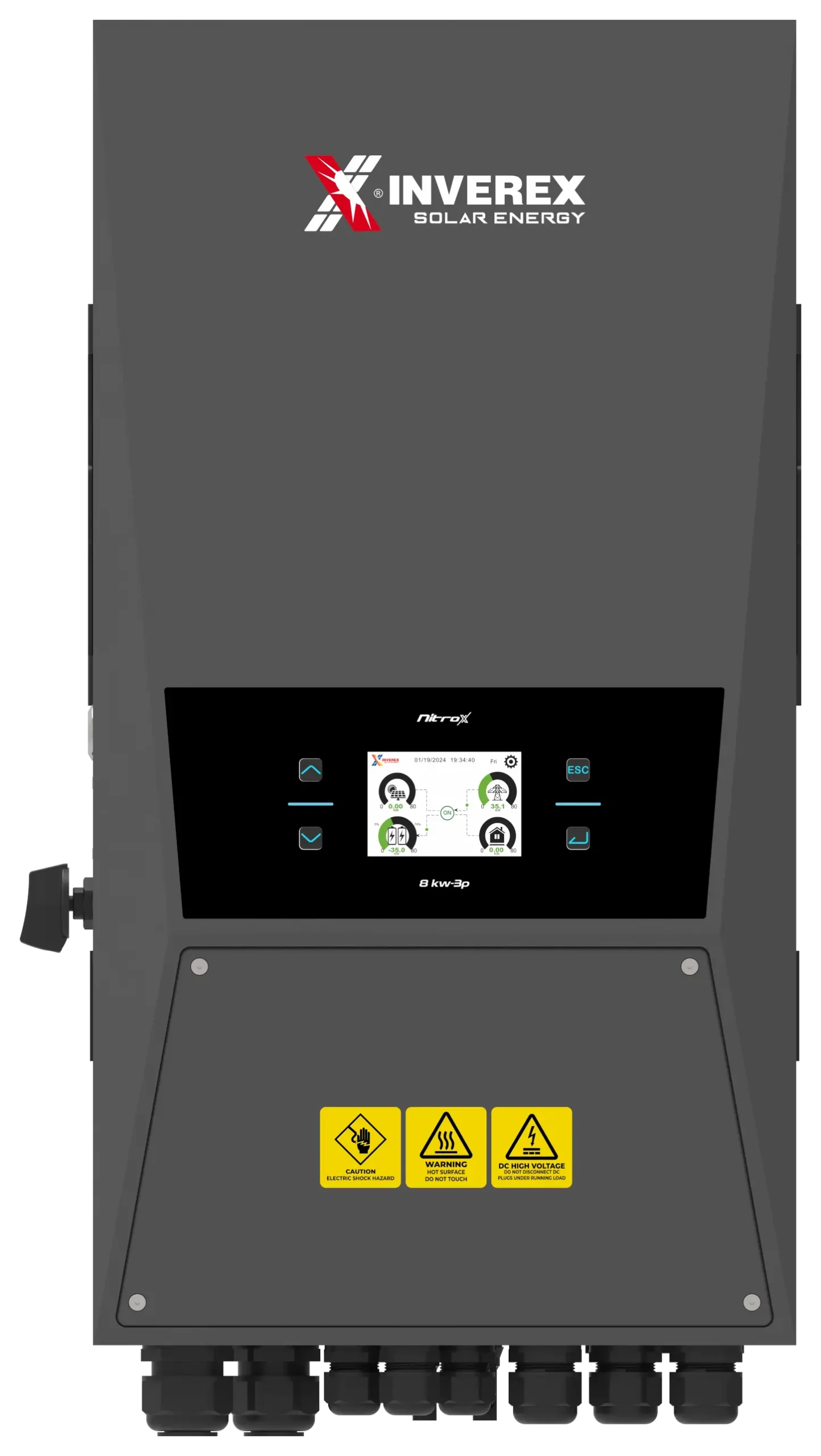 Inverex Nitrox 8KW - 48V Hybrid Solar inverter (Three phase) PV 12800W