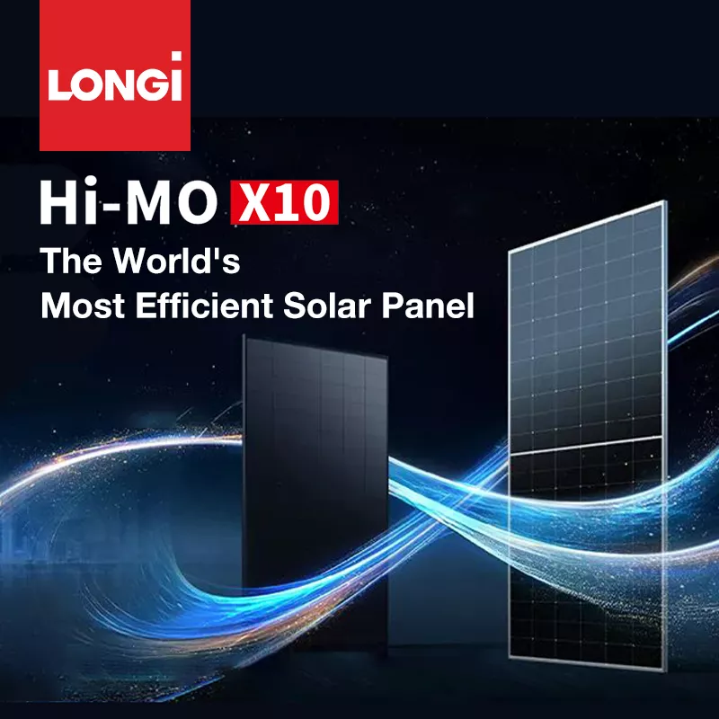 Longi Himo x10 640W, 645W, 650W Bifacial Panel